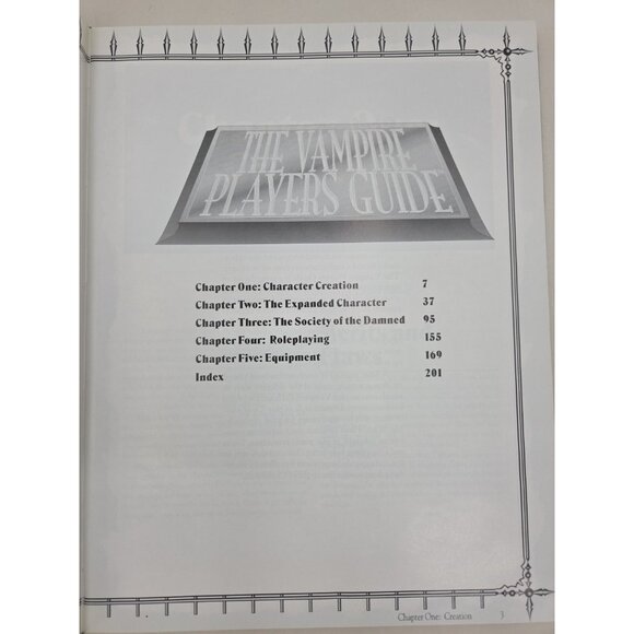 The Vampire Players Guide VAMPIRE The Masquerade WW2206 1993 HardCover Very Good - Picture 7 of 13